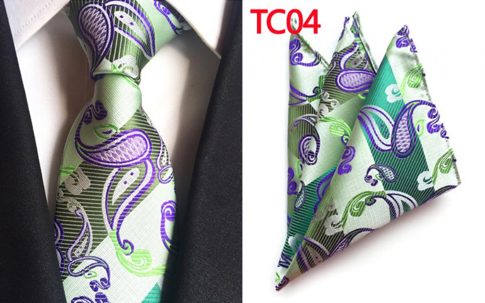 8 cm:n Miesten Solmio Pocket Square Setti