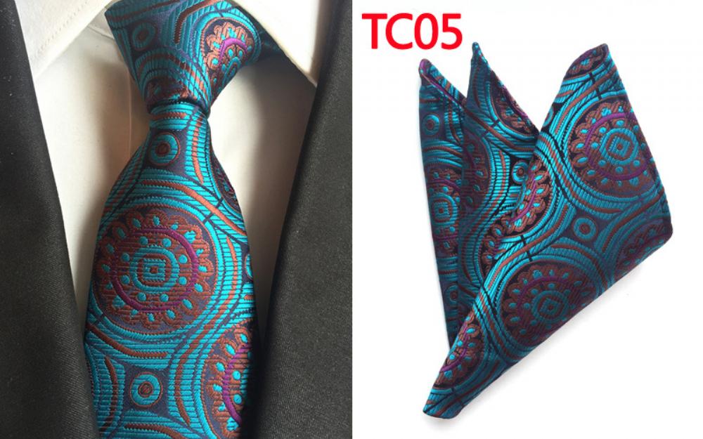 8 cm:n Miesten Solmio Pocket Square Setti