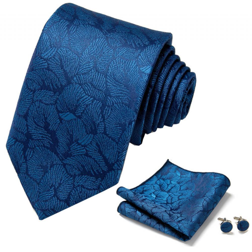 Miesten Business Solmio Setti Muoti Hääsolmio Pocket Square Set