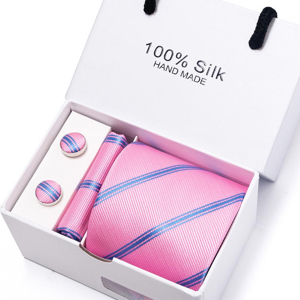 Miesten Viisiosainen Solmiosarja Business Striped Professional Tie Solmio