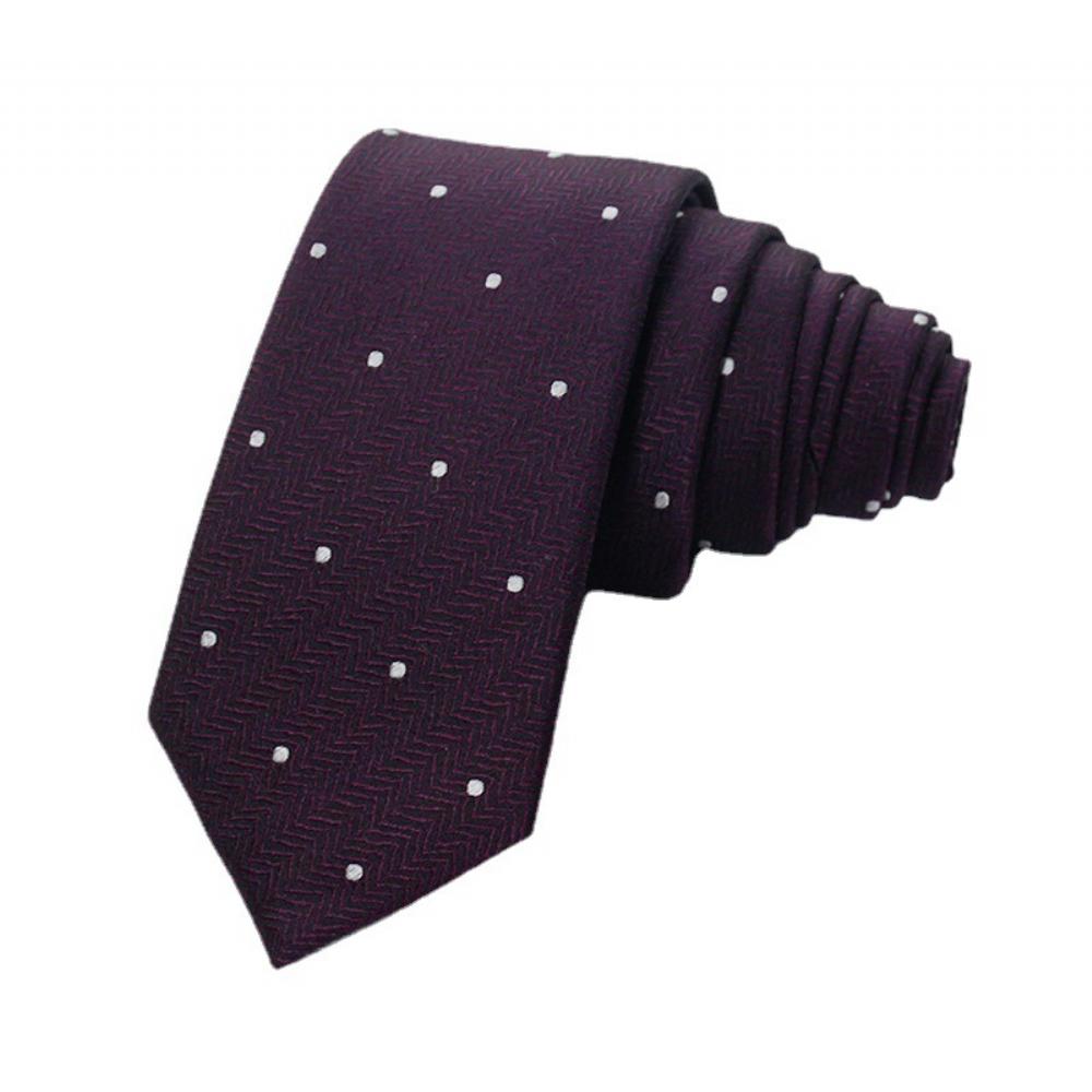 Polyesteri Red Dot Tie Print Miesten Solmio